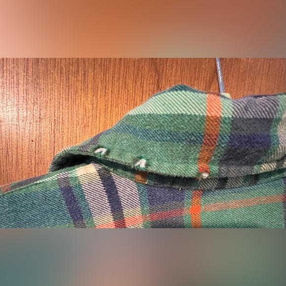 Abercrombie & Fitch Plaid Flannel Button Up ASO on Jessica Simpson - Picture 16 of 16